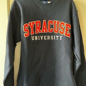 Syracuse University Navy Crewneck Sweatshirt - Collegiate Logo